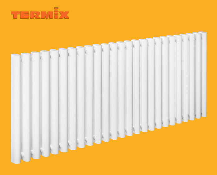 Grzejnik poziomy TERMIX FERMO 400x480  ( moc 376  Wat )