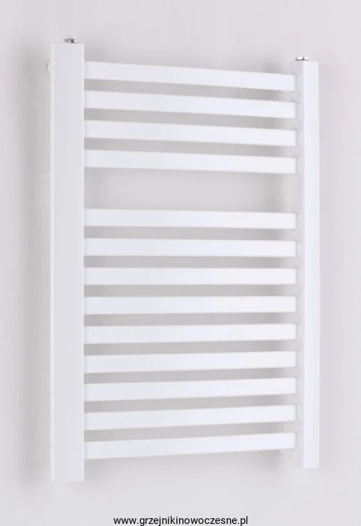 Grzejnik łazienkowy Komex  KRYSTIAN 1240x580   ( moc 846 Wat ) - rozstaw przyłączy dolnych  500 mm - CZARNY MAT