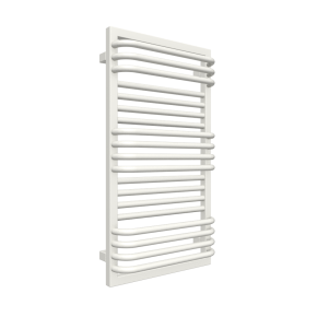 Grzejnik łazienkowy Terma POC 2 840x500  ( moc 493  Wat ) - rozstaw przyłączy 470 mm - biały połysk