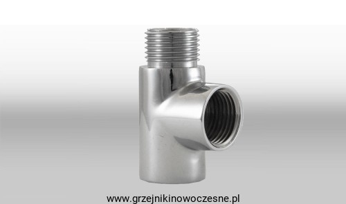 Trójnik do grzałki elektrycznej - CHROM