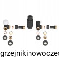 REGNIS - komplet termostatyczny osiowy  - czarny