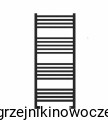Grzejnik  RADOX QUEBIS 1100x300 ( moc 226 W ) - rozstaw przyłączy dolnych 270 mm - CZARNY 