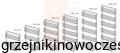 Drabinka do łazienki TERMIX BARCELONA  1600x540 ( moc 920 Wat ) - rozstaw przyłączy środkowych 50  mm  