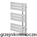 Grzejnik  chromowany RADECO BRUNO 860x500  ( moc 215 W ) - rozstaw przyłączy dolnych 100 mm  