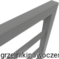 Grzejnik łazienkowy TERMIX COMBO III  1200x530 ( moc 556 Wat ) - rozstaw przyłączy środkowych 50 mm  