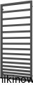 Grzejnik łazienkowy TERMIX COMBO III  1200x530 ( moc 556 Wat ) - rozstaw przyłączy środkowych 50 mm  