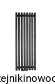 Grzejnik pionowy Regnis LAZUR 1400x540  ( moc 960 W )  