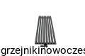 Grzejnik pionowy Regnis LAZUR 1800x540  ( moc  1164 W ) 