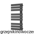Grzejnik Instal Projekt NAMELESS 930x400 ( moc 305 Wat ) - rozstaw przyłączy środkowych ( dolnych )  50 mm - Kolor: GRAFIT