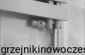 Grzejnik Instal Projekt NAMELESS 930x500 ( moc 366 Wat ) - rozstaw przyłączy środkowych ( dolnych )  50 mm - Kolor: BIAŁY POŁYSK   