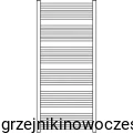 Grzejnik Instal Projekt STICK 1110x400 ( moc 452 Wat ) - rozstaw przyłączy dolnych 370 mm - biały + kolor 