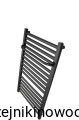Grzejnik łazienkowy  Regnis ŁEZKA PROSTA Z WIESZAKAMI  500x440  ( moc 329 W ) - rozstaw środkowy 50 mm