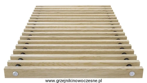 VERANO - kratka drewniana do grzejnika 30/125