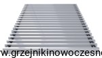 VERANO - kratka zwijana aluminiowa do grzejnika kanałowego 30/125