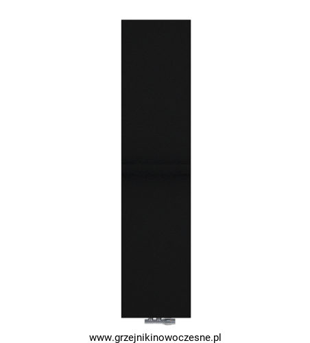 Grzejnik pionowy RADOX NOVA FLAT 1800x450  ( moc 1123 W ) - kolor:  CZARNY STRUKTURA