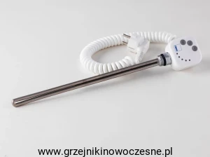 Grzałka elektryczna KOMEX QUATRO  600 W - BIAŁA 