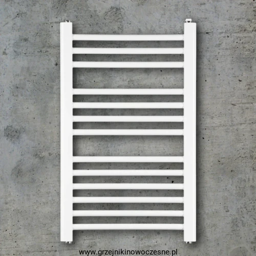 Drabinka łazienkowa Komex  KAJA 480x450  ( moc 180 Wat ) - rozstaw dolny 400 mm - biały + kolory  