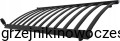 Drabinka TERMIX  GRADE 1800x575 ( moc 828 Wat ) - rozstaw dolny 500 mm  - biały + kolory 
