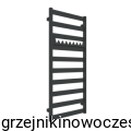 Grzejnik łazienkowy Terma VIVO 1150x300  ( moc 300  Wat ) - rozstaw przyłączy 270 mm - CZARNY MAT  
