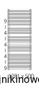 Grzejnik łazienkowy  1281x500 ( moc 937 W ) - rozstaw przyłączy dolnych 470 mm - biały   