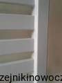 Płaska drabinka  Komex LENA  500x1200   ( moc 502  Wat ) - rozstaw dolny 1170 mm  