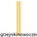 Grzejnik pionowy TERMIX PIT DOUBLE 1400x230  ( moc 771 Wat )  