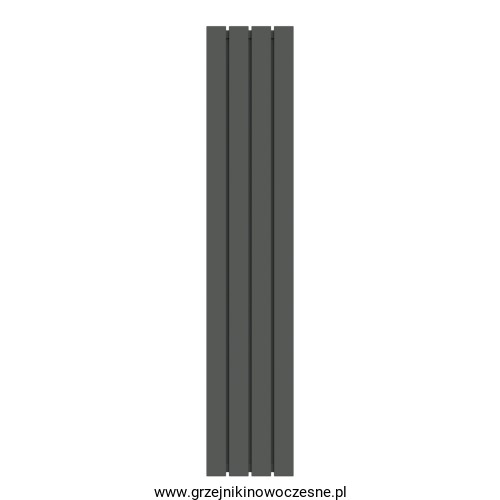 Grzejnik pionowy TERMIX PIT DOUBLE 1200x310  ( moc 850 Wat )  