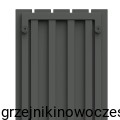 Grzejnik pionowy TERMIX PIT DOUBLE 1800x390  ( moc 1543 Wat )   