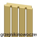Grzejnik pionowy TERMIX PEDRO 1200x270 ( moc 613 Wat )   