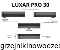 Grzejnik poziomy Regnis LUXAR PRO 290x1000  ( moc 438 W )  - biały + kolor