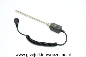 Grzałka elektryczna  RD  - 600 Wat - ANTRACYT 