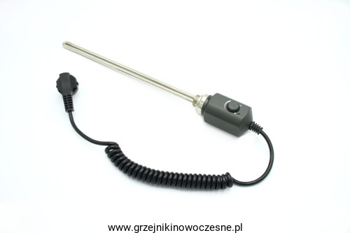 Grzałka elektryczna  RD  - 600 Wat - ANTRACYT 