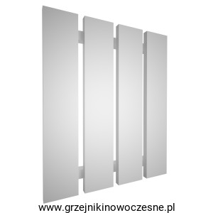 Grzejnik poziomy TERMIX  TABA 450x460  ( moc 374 Wat )   biały + kolory     