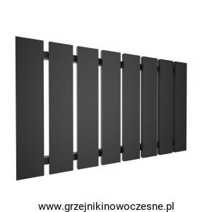 Grzejnik poziomy TERMIX  TABA 450x940  ( moc 706 Wat )   biały + kolory    