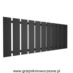 Grzejnik poziomy TERMIX  TABA 450x1300  ( moc 956 Wat )   biały + kolory     