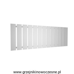 Grzejnik poziomy TERMIX  TABA 450x1520  ( moc 1120 Wat )   biały + kolory    