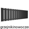 Grzejnik poziomy TERMIX  TABA 450x1660  ( moc 1205 Wat )   biały + kolory    
