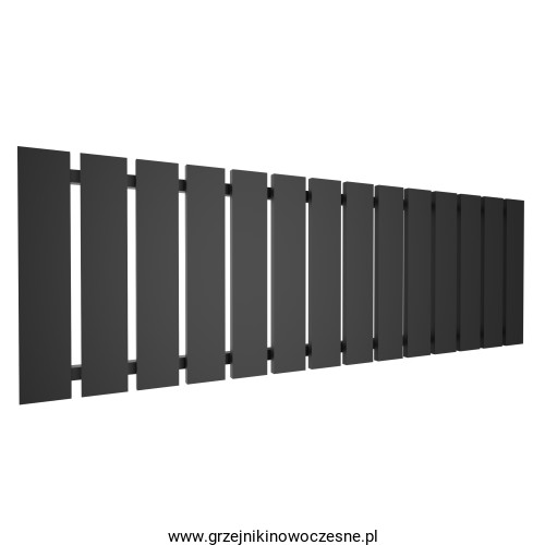 Grzejnik poziomy TERMIX  TABA 450x1660  ( moc 1205 Wat )   biały + kolory    