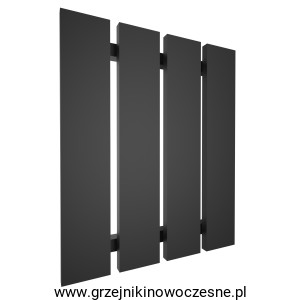 Grzejnik poziomy TERMIX  TABA 550x460  ( moc 445 Wat )   biały + kolory 