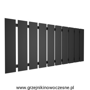 Grzejnik poziomy TERMIX  TABA 550x1180  ( moc 1030 Wat )   biały + kolory   