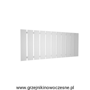 Grzejnik poziomy TERMIX  TABA 550x1300  ( moc 1128 Wat )   biały + kolory   