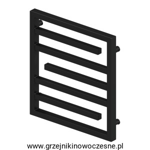 Dekoracyjny grzejnik TERMIX GORO LIGHT 570x530 ( moc 341 Wat ) - rozstaw boczny 500  mm - biały + kolory   