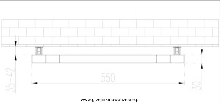 meander grubość grzejnika