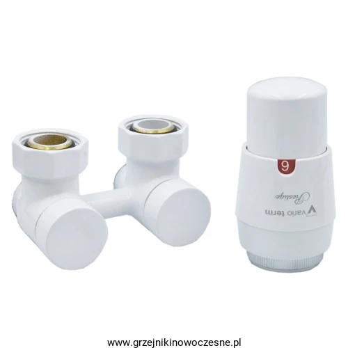VARIO  TERM  - zestaw zaworów do grzejników tupu V - BIAŁY