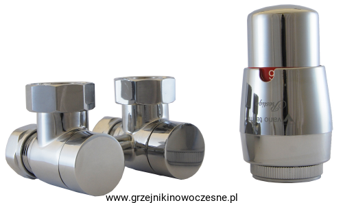 VARIO  TERM  - zestaw zaworów do grzejników tupu V - CHROM