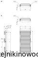 Grzejnik łazienkowy Terma POC 2 600x600  ( moc 410  Wat ) - rozstaw przyłączy 570 mm - biały + kolory  
