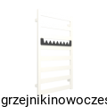 Grzejnik łazienkowy Terma VIVO 910x500  ( moc 350  Wat ) - rozstaw przyłączy 470 mm 