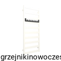 Grzejnik łazienkowy Terma VIVO 1150x500  ( moc 433  Wat ) - rozstaw przyłączy 470 mm - biały  + kolory