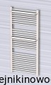 Grzejnik suszarka  Radeco ROSA  1250x550 ( moc 670 W ) - rozstaw przyłączy dolnych 500 mm + kolory 