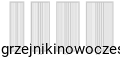 Grzejnik pionowy TERMIX ARAMIS 1400x350  ( moc 963 Wat )  